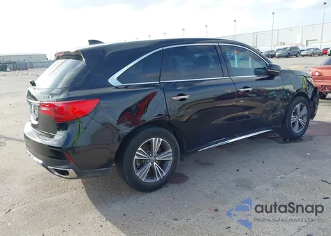 2019 Acura Mdx Standard z USA, uszkodzony, nr VIN 5J8YD3H38KL008275